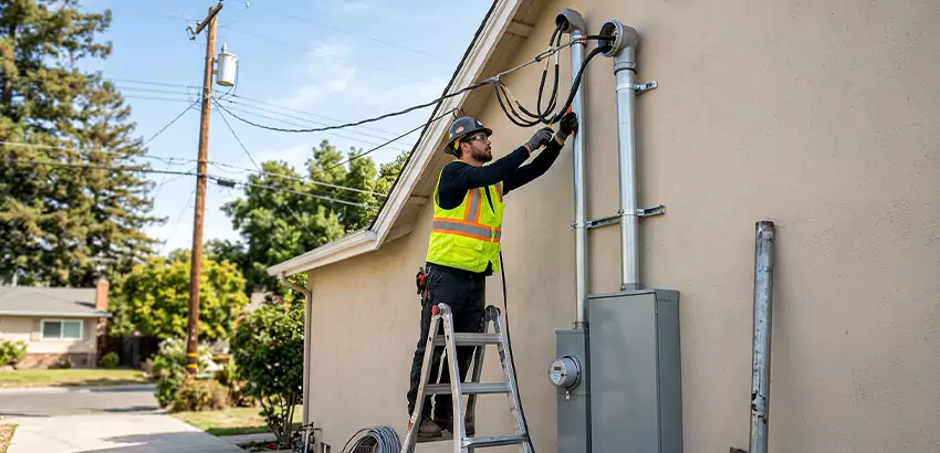 Electrical Service Entrance and Mast Upgrade in Atlanta