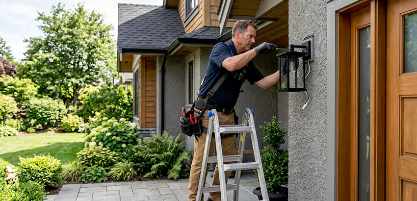 Outdoor and Exterior Light Fixture Installation in Atlanta