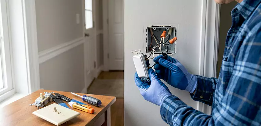 Motion Sensor Light Switch Replacement in Atlanta
