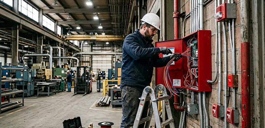 Industrial Fire Alarm Installation in Atlanta