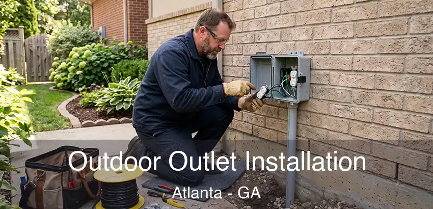  Outdoor Outlet Installation Atlanta - GA