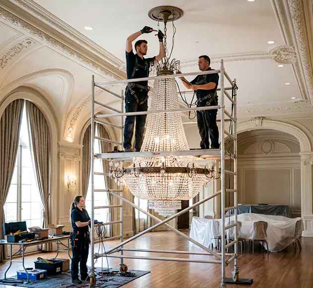 Professional Chandelier Installation: Your Local Fixture Team in Atlanta, GA